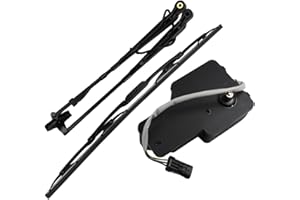 Manioiity 7324010 Wiper Motor Arm Blade Kit 6679476 Compatible with Bobcat Skid Steer Loaders S100 S130 S150 S160 751 753 763
