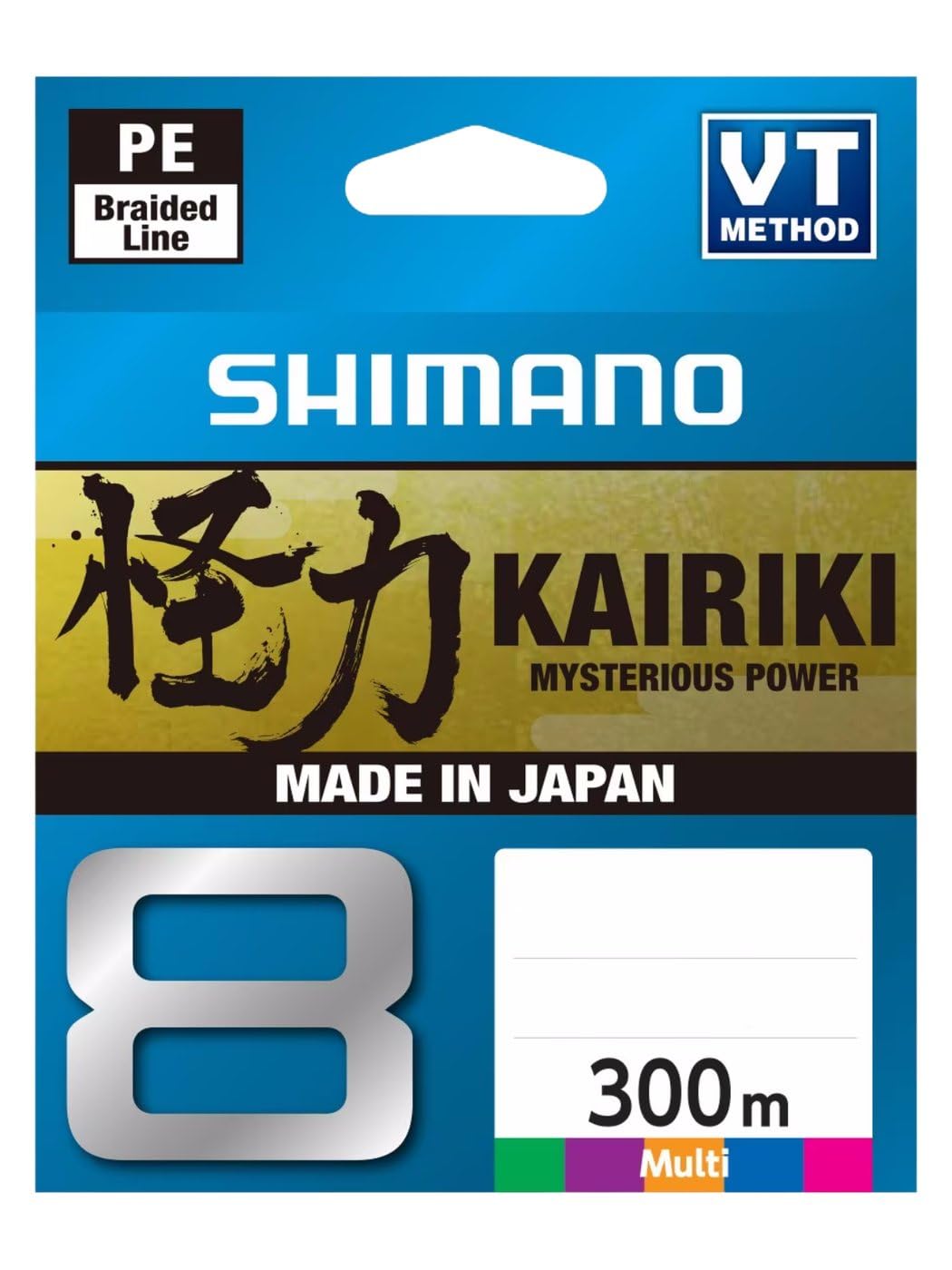 Line Kairiki 8 300 m 0.28 mm 29.3 kg Multi C