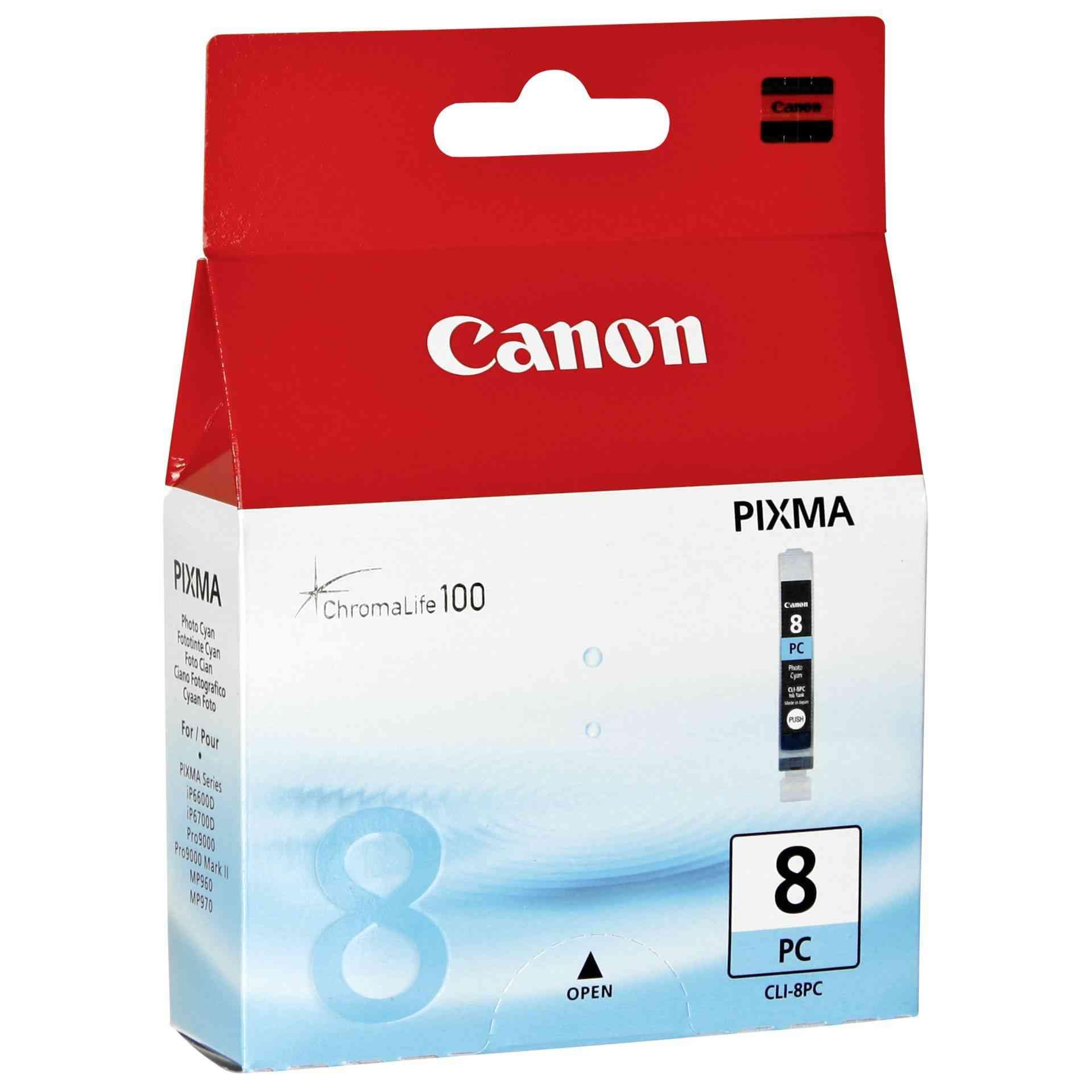 Canon – Original Photo Ink Cartridge Cyan (0624B001/CLI-8PC)