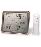 Zivron Wireless Weather Station – 7.5” VA Display With Outdoor Sensor, Forecast, Humidity, Atomic Clock