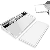 A10-902 Rectangular Grill Serving Shelf with Removable Cutting Board for 9&rdquo; x 18&rdquo; or Larger Rectangular Grills, Food-Grade stainless steel Ideal for Camping, Boating, RV Cooking