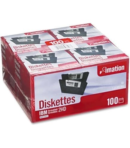 Imation 12881: 3.5" Floppy Diskettes, Ibm-Formatted, Ds / Hd, 10 / Box - View #10