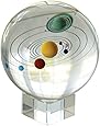Amlong Crystal Solar System Crystal Ball with Crystal Stand