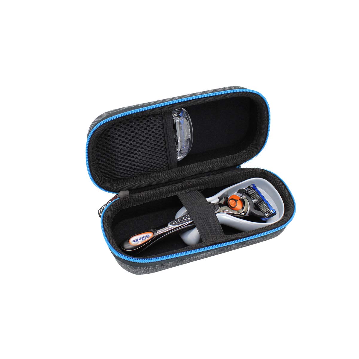 ESCOCO Hard Travel Case Bag for Gillette Fusion5 ProGlide Razor