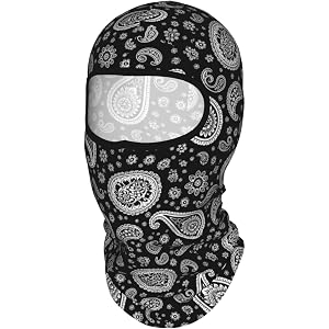 Motorcycle Balaclava Breathable Face Cover Lightweight Shiesty Mask for Unisex