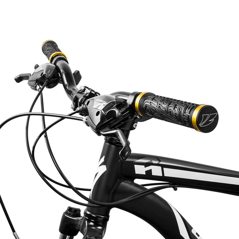 BV Bike Handlebar Grips Folding Bike Double Lockon Bicycle Grip Handle