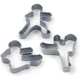 Genuine Fred NINJABREAD MEN Cookie Cutters, Set of 3