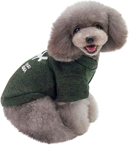 Walaka Vetements Chien Petite Taille Hiver Chihuahuayorkshirebouledogue Francaisshih Tzu Chaud Pull T Shirt Chemises Costume