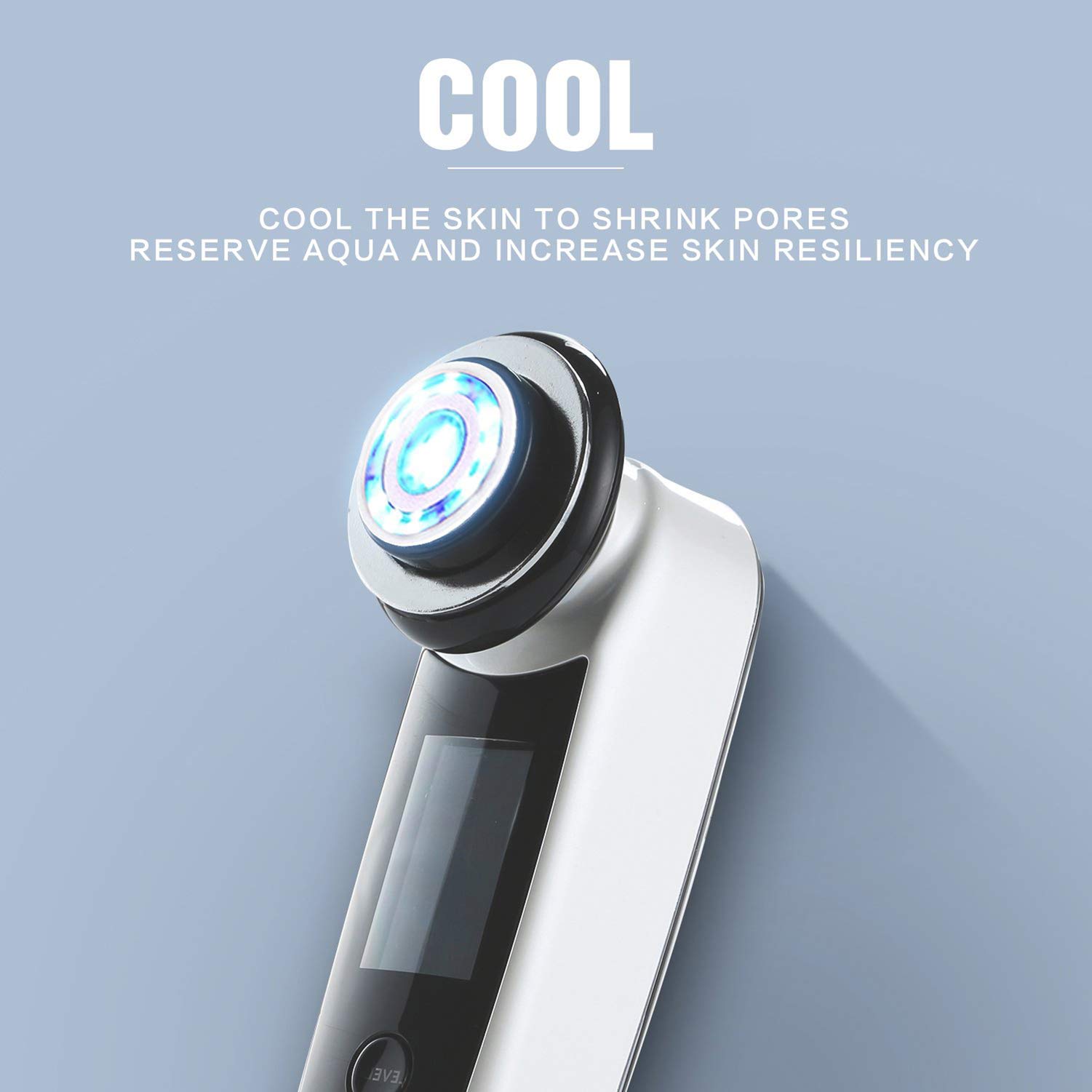 BURRKI Beauty Device RF Face Cleansing Machine,High Frequency Facial Massager, Anti-wrinkle Anti-aging Skin Cleaner