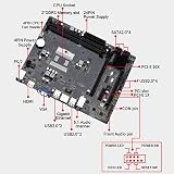 Lodokdre HM55A LGA1288 ATX Dual Channel DDR3 Motherboard USB2.0 SATA2.0 i3 i5 i7 view 5