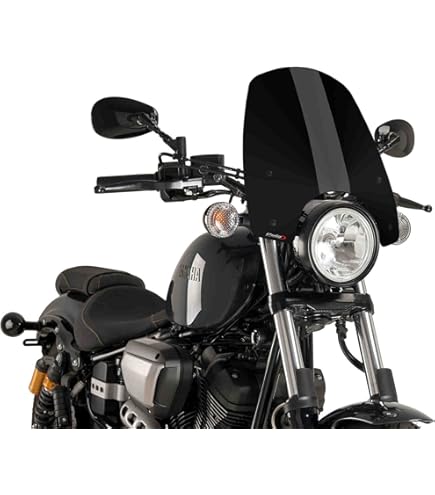 Puig ニュージェネレーション ツーリング XV950/R 9438H Windshield NG Touring Yamaha XV950/R/RACER 14-21 C/Smoke