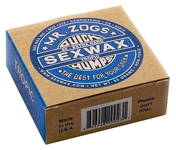 Sex Wax Surf Wax Quick Humps Blue Extra Hard Surfwachs