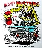 Rat Fink Mighty Mustang Decal