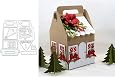 Stanzschablone Weihnachtsstern Aus Metall – Prägeschablone Für Karten & Bastelarbeiten, Silber
