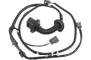 Rimamoka Rear Passenger Side RH Door Jumper Wire Assembly Compatible with 2009-2014 Ford F150 Crew Cab Replace# 9L3Z-14630-CAA, AL3T-14632-DD, 9L3T-14632-JCA