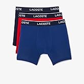 Lacoste Men's 3 Pack Boxer Briefs