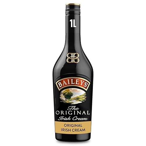 Baileys Original Irish Cream Liqueur | Festive Gift | 17% vol | 1L | Fine Irish Whiskey & Dairy Cream | Rich Chocolate & Vanilla Flavours | Great Over Ice or in Cocktails
