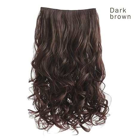Raaya Curly Hair Extension For Women In Clip Synthetic Curly Hair