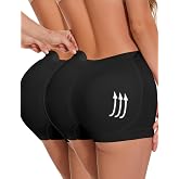 Zimi Collection Butt Lifter Panties Shaperwear for Women Seamless Hip Enahncer Body Shaper Boyshort Padded Underwear