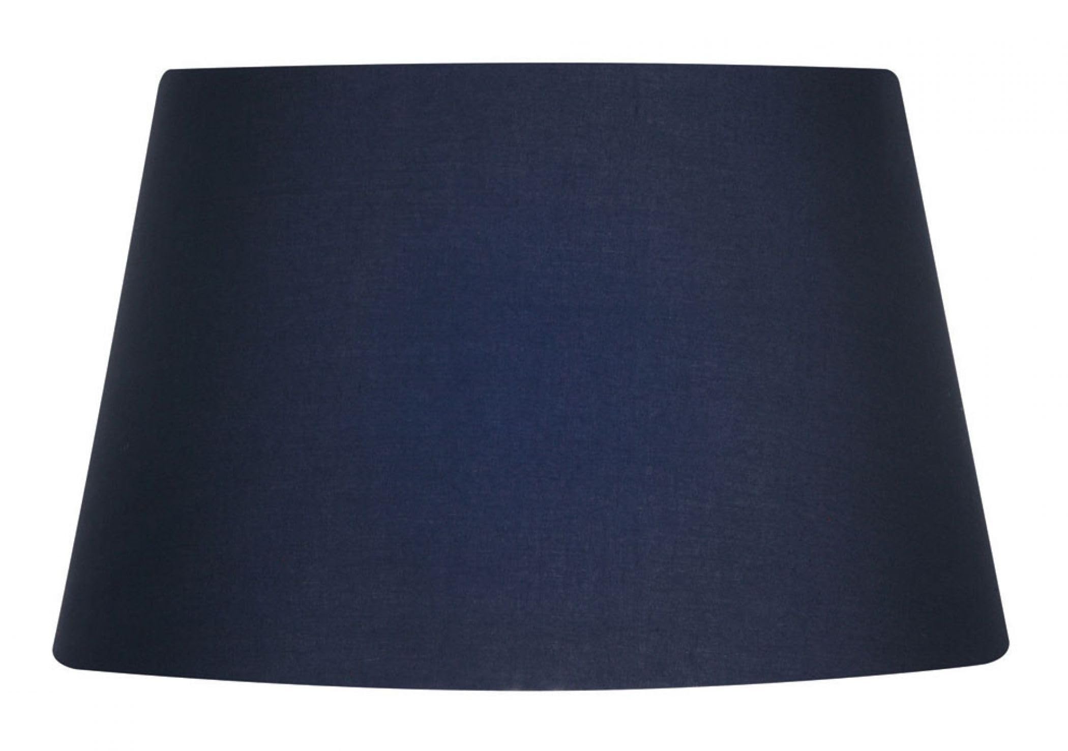 Oaks Lighting Cotton Drum Shade, 10-inch, Navy, Fabric