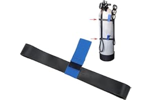 HERCHR Rubber Tank Hose Retainer Band, Diving Retainer Band Multipurpose Diving Tank Cylinder Strap for Diving