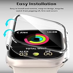 2 Pack Case for Apple Watch 40mm SE Series 6/5/4/SE