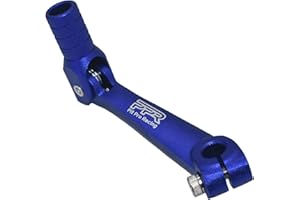 PPR PIT PRO RACING CNC Aluminum Gear Shifter Lever, Foldable Gear Shift Lever Fit for Kayo T2 T4 T4L TTR 125 Zonshen 250cc ATV/Pedal Shift Lever for Pit Dirt Bikes (Blue)