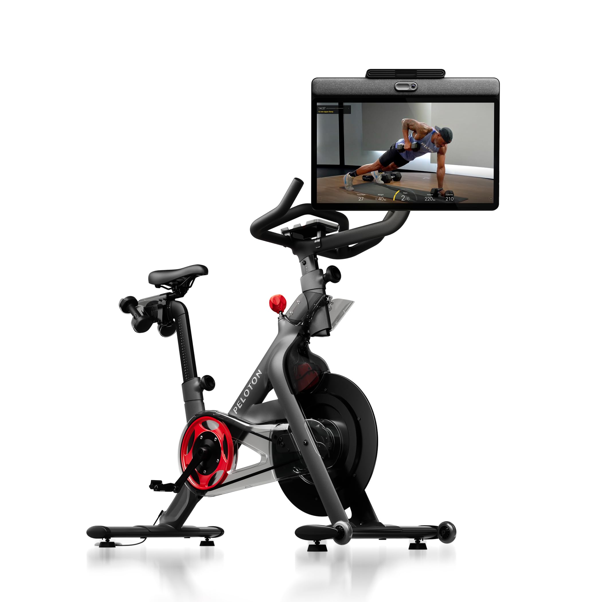 Photo 1 of ****************FOR PARTS ONLY- MISSING PARTS**************
Peloton Exercise Cross Training Bike, Indoor Stationary Spin Bike for Home Workouts, Space-Friendly Exercise Equipment for Cardio and strength Workout & Indoor Cycling