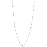 LeCalla Pendant Necklaces for Women | 925 Sterling Silver 14K Gold-Plated Antique Mother of Pearl, Heart & Clover Necklaces | Jewelry Gifts for Mother’s Day & Special Occasions