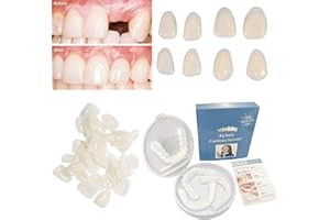 WOMCARE Fake Tooth Repair Kits for Filling The Missing Broken Tooth and Gaps-Moldable Fake Teeth and Thermal Beads Replacement Kits