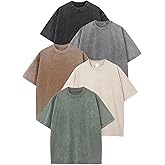 Workout T Shirts for Men Oversized Gym Loose Fit Tshirt Heavy Cotton Washed Vintage Faded Sleeping Tee Unisex Tops