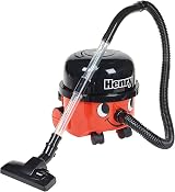 Casdon Henry Vacuum Cleaner Toy Red with Real Suction and Accessories