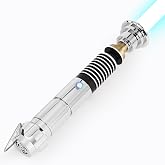 Saberforms Lightsaber Dueling Light Saber with 12 RGB Colors 16 Sound Fonts and Motion Control, Force FX Lightsabers with Premium Metal Handle and Replaceable Blade, Light Sabers for Adults, Kids