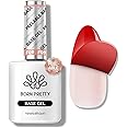 Born Pretty Peel Off Base Gel, Peelable Base Gel Coat for Gel Polish, Peelable Clear Foundation for Use with U V LED Nail Lamp, Nail Practice U V Nail Lamp Required Perfect for Beginners 15ML