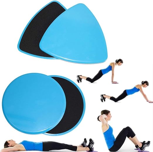 Jamisonme 4 Pcs/Set Gliding Discs Dual Sided Exercise Sliders Core ...
