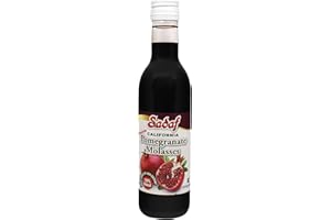 Sadaf Premium Pomegranate Molasses - 100% Pure Pomegranate Molasses for Cooking & Food Flavoring - Pomegranate Syrup - Middle