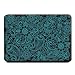 GMYLE Hard Case Print Frosted for MacBook Pro 13 inch with Retina display (Model: A1425 and A1502) - Squama Grey Paisley Pattern Rubber Coated Hard Cover (Not Fit for Macbook Pro 13 inch A1278)