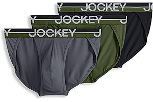 Jockey Men's Underwear Infinite Cool Microfiber Stretch String Bikini - 3 Pack