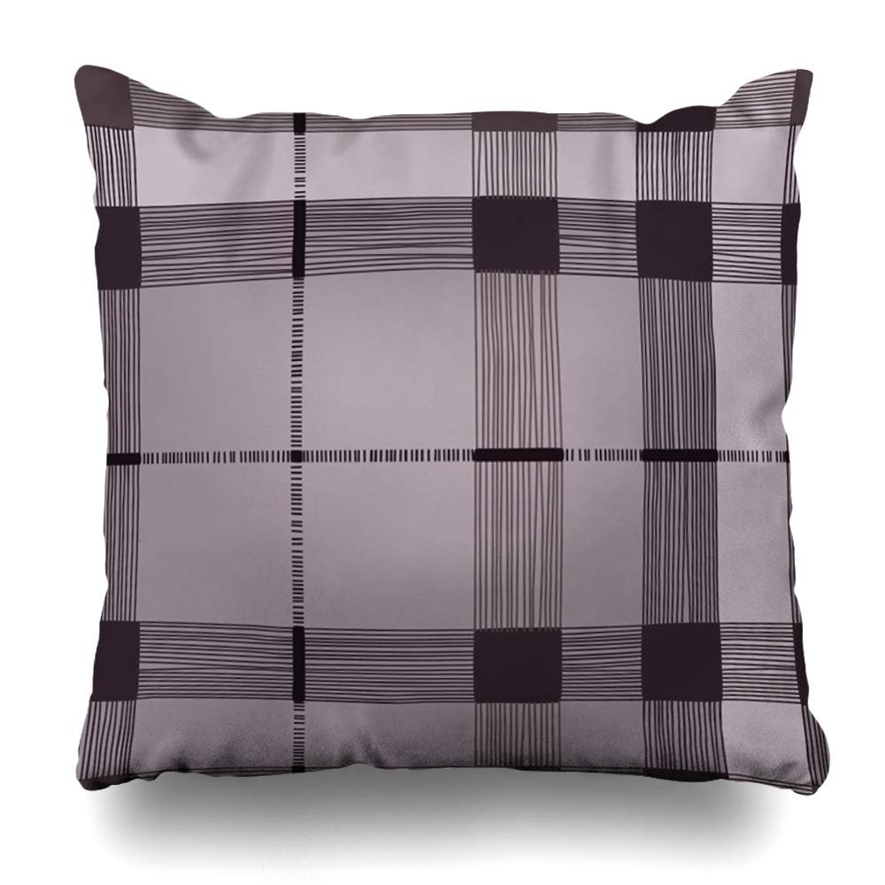 Amazon Com Artmall Throw Pillow Case Color Pink Abstract Plaid