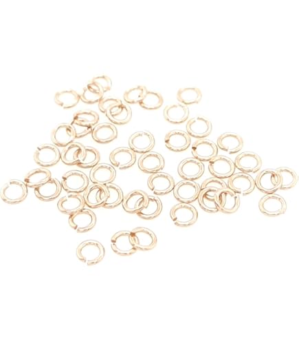 175 Pcs 20 Gauge Solid Copper Jump Rings - 7mm OD, Saw-Cut, Made In USA (1/2 Oz Package)