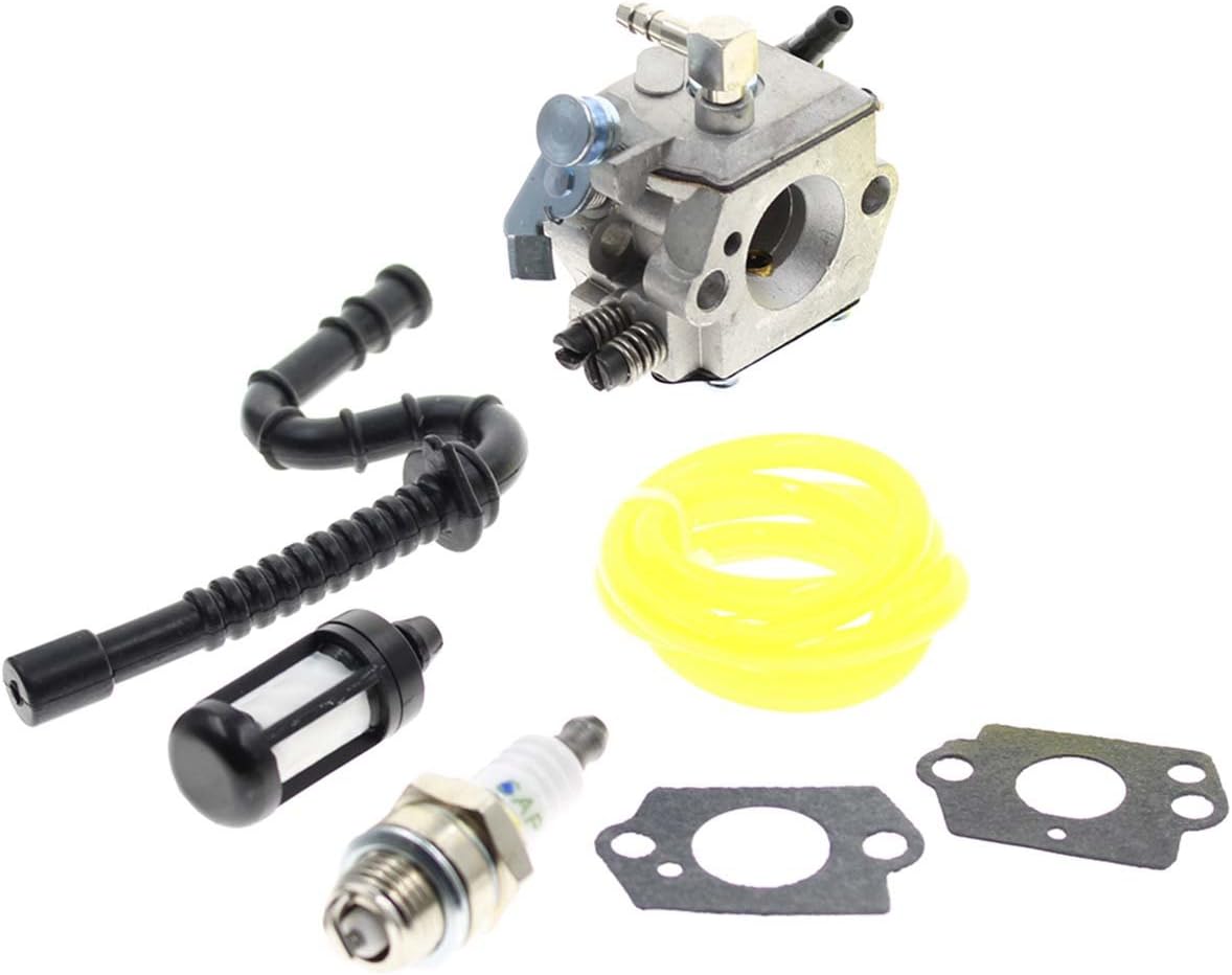 Carbhub Carburetor for Stihl 028 028AV 028 SUPER Walbro WT-16B Tillotson HU-40 with Fuel Line: Automotive