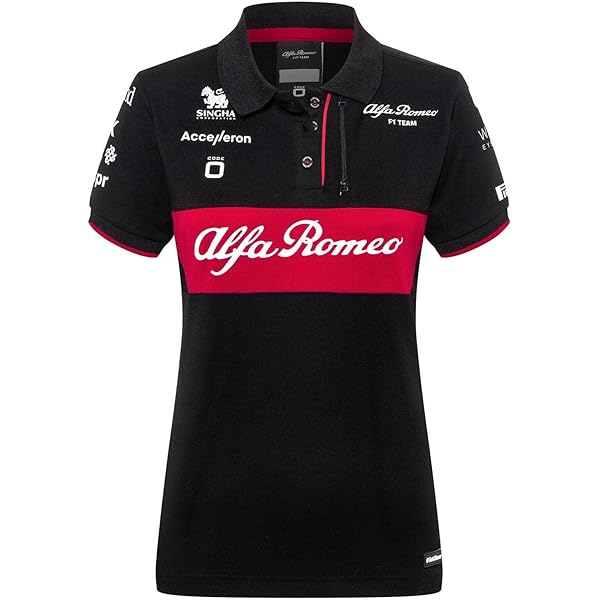 Amazon.com: Alfa Romeo Racing F1 2023 Women's Team T-Shirt