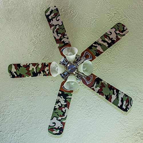 Ceiling Fans Fan Accesories Blade Cover Decoration, Camo Small eBay