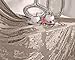 Ifblue 2 Panels Grommet Top Sheerness Velvet Cutting Flower Sheer Window Light Filtering Classic Curtains Drapes for Bedroom Kids Living Room(52
