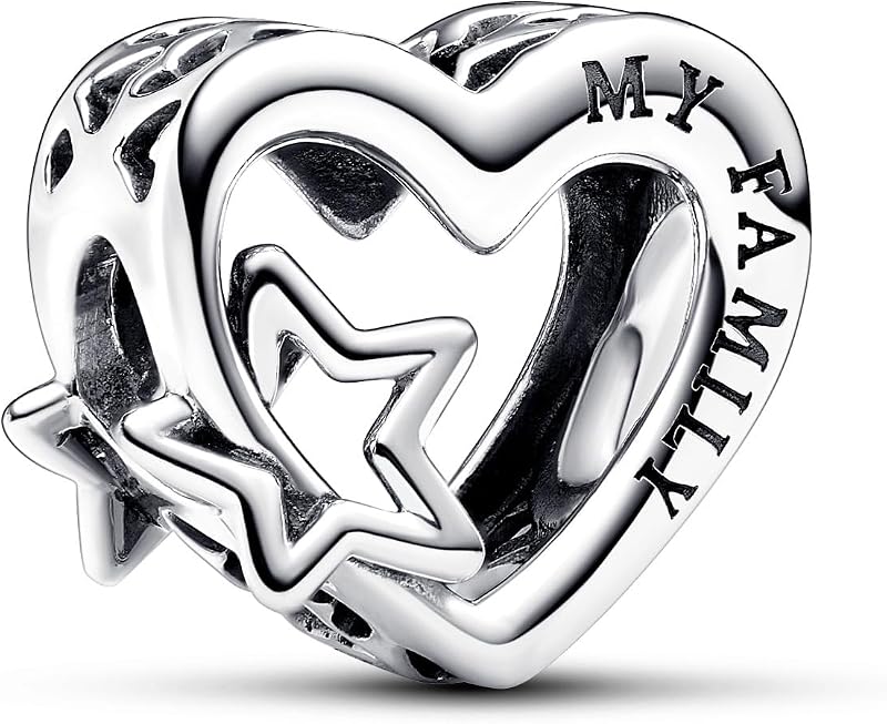 Ciondolo in argento Sterling Moments a forma di cuore
