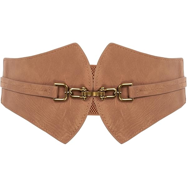 Amazon.com: Women Wide Elastic Corset Fashion Belt High  display picture 1