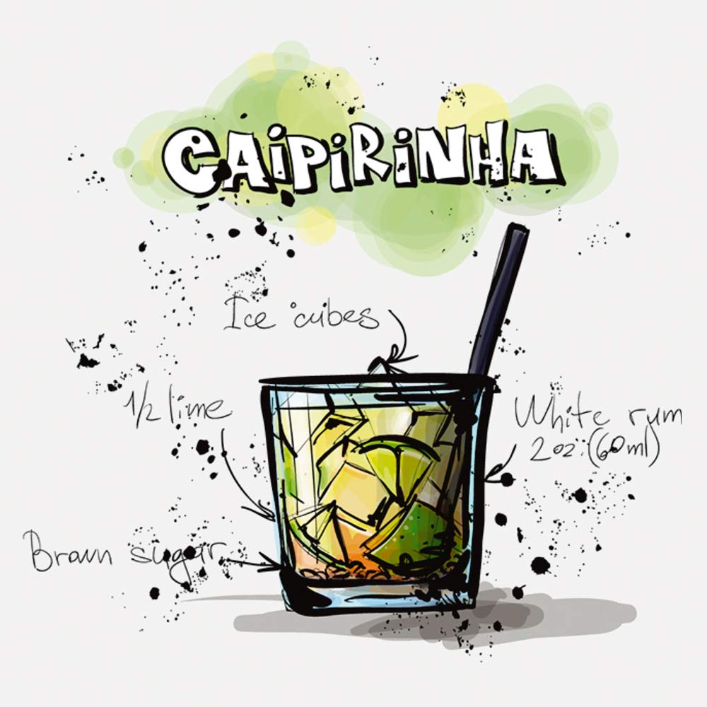 International Graphics - Finished Picture - Vincent, Oriol - ''Caipirinha''- 30 x 30 cm - Direct printing on acrylic glass