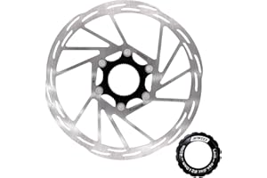 DJC Bike Centerlock Brake Rotor Disc 140mm 160mm 180mm 203mm MTB Road Bike Stainless Steel with Lockring iiipro Center Lock E