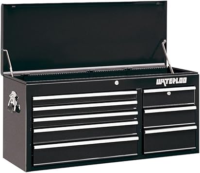 Amazon Com Waterloo Wch 418bk 41 8 Drawerchest Black Home