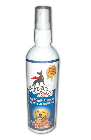 Super Dog Mouth Freshner with Aloevera, 200 ml